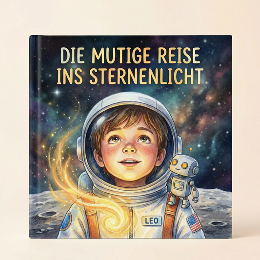 Ein Abenteuer über Mut – Dein Kind als Held 🚀