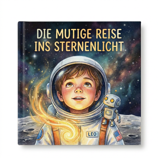 Ein Abenteuer über Mut – Dein Kind als Held 🚀